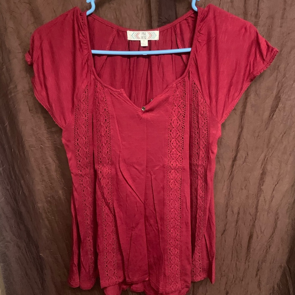 Red Blouse